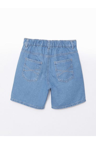 LC Waikiki Boy's Jean Shorts - Comfortable Fit and Elastic Waist