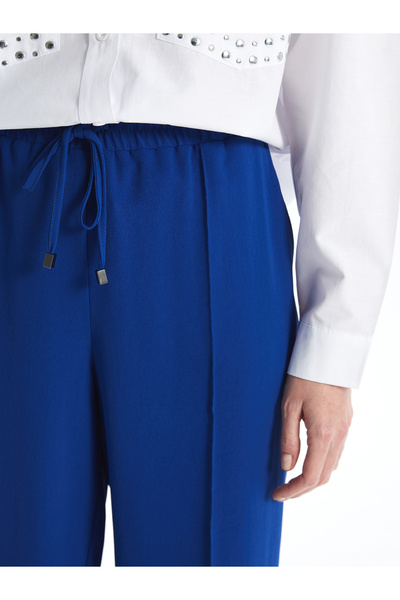 LC Waikiki Kényelmes öntött női nadrág elasztikus derékkal