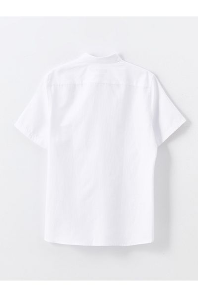 LC Waikiki Ανδρικό πουκάμισο - Slim Fit, κοντομάνικο