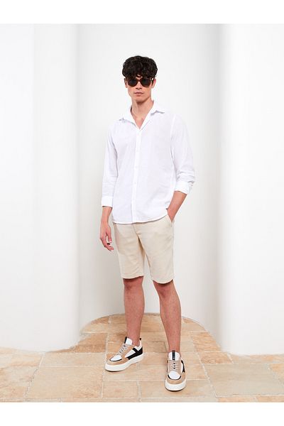 LC Waikiki Ανδρικό σορτς Gabardine Slim Fit