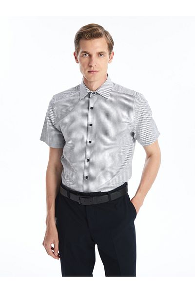LC Waikiki Ανδρικό πουκάμισο - Standard Fit, κοντό μανίκι