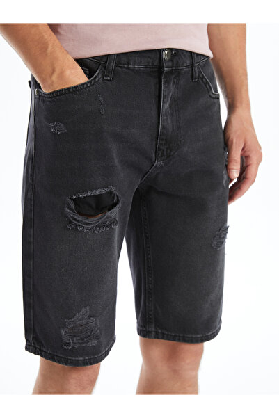 LC Waikiki Férfi Jean rövidnadrág - Standard szabású