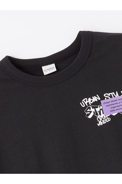LC Waikiki Crew Neck Comfortable Boy's T-Shirt