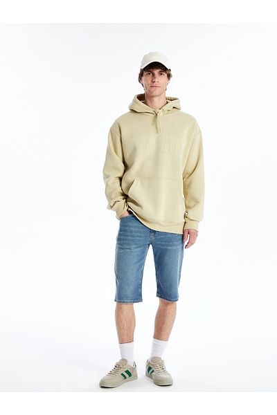 LC Waikiki Skinny Fit Jeans-Shorts für Herren