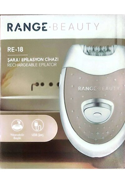 Range BEAUTY ŞARJLI EPİLASYON CİHAZI