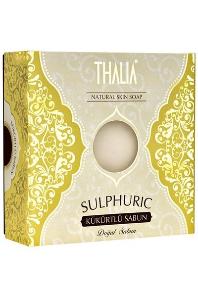 Thalia 125 gr Natural Solid Sulfur Soap - Anti-Oil