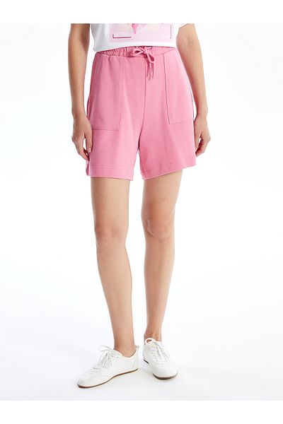 LC Waikiki Comfortable Molded Women's Shorts with Elastic Waist