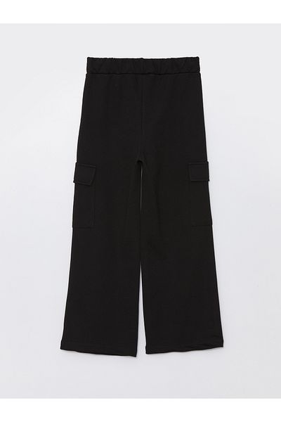 LC Waikiki Girl - Elastic Waist Cargo Sweatpants