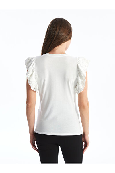 LC Waikiki Těhotenské tričko s výstřihem, krátký rukáv