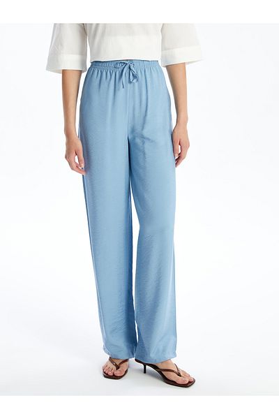 LC Waikiki Pantaloni mulati confortabili de dama cu talie elastica