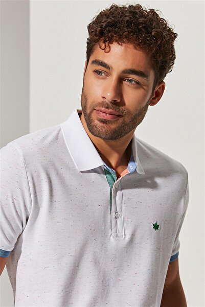 White By Nature Nope Polo Neck T-Shirt