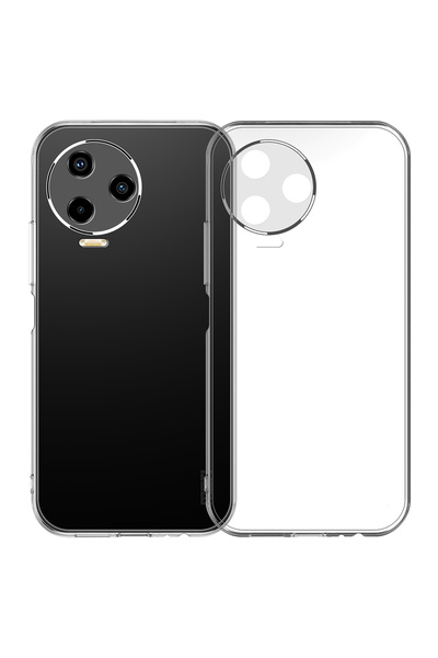 NANOSPACE Infinix Note 12 Pro 4G İle Uyumlu Tam Koruma Şeffaf Kılıf