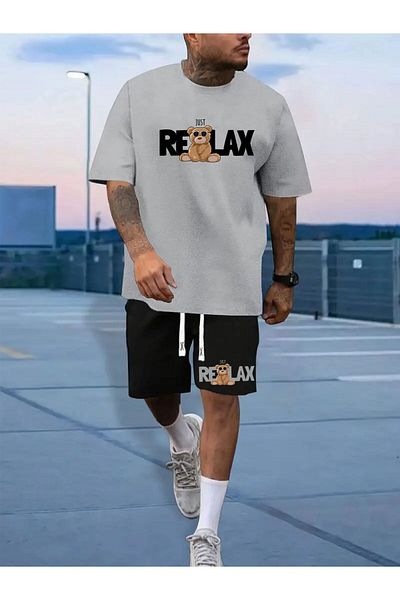 x-compass life Relax Printed ThSort Sort Set - Unisex
