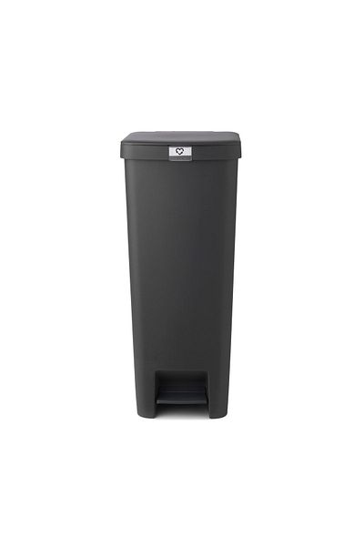 Brabantia Stepup Koyu Gri Plastik Pedallı Çöp Kutusu 40l