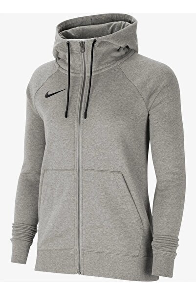 Nike Dry Park 20 Gri Kadın Kapüşonlu Sweatshirt - Cw6955-063