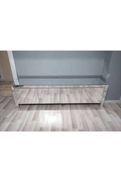 Gençtürk Luxury Aynalı Tv Sehpası 172x40 Yükseklik 50 Cm
