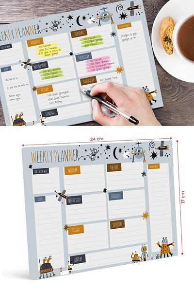 colortouch Astro Weekly Planner - Εβδομαδιαίο Σημειωματάριο
