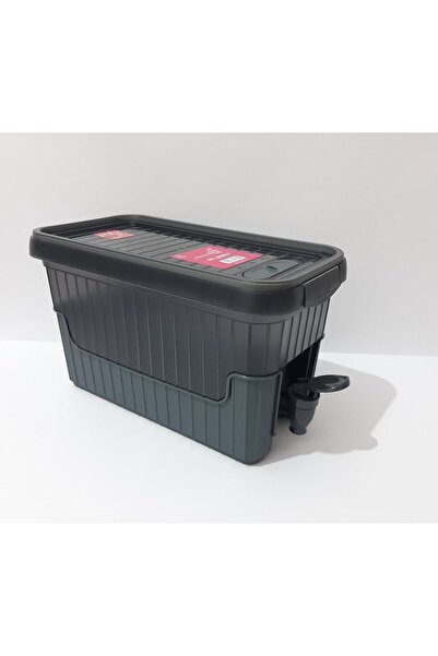 renkli çiçekler Su Sebili Plastik Su Meşrubat Sebili 4 Lt