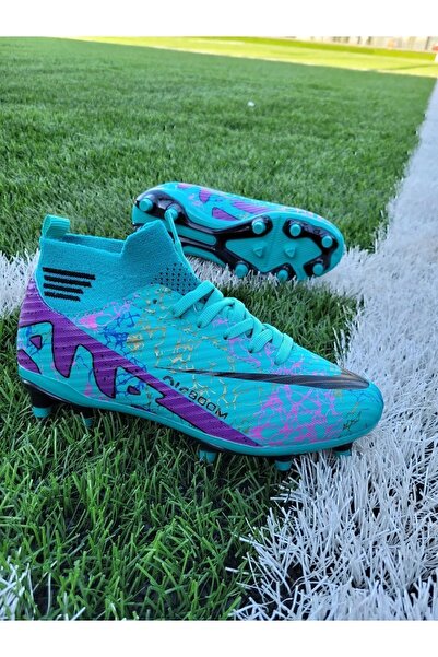 Nisanur Shoes Laliga Çoraplı Krampon Çim Ve Halı Saha Futbol Ayakkabısı Yetişkin Ayakkabı