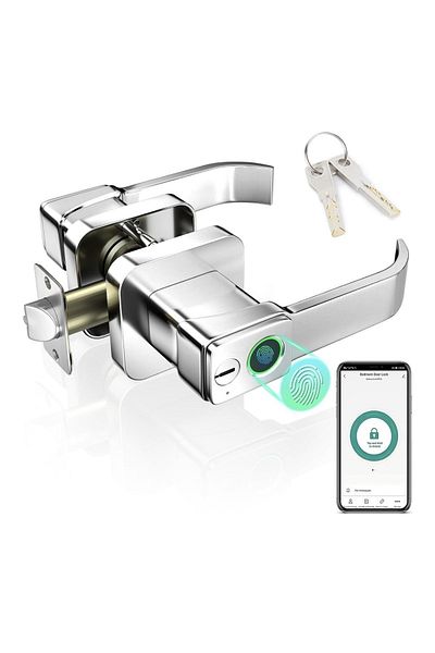 VipDeluXe Fıtnate Smart Lock, Fingerprint Door Lock, Digital Door Lock, Waterproof