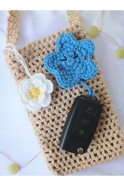 PERFECT Set of 2 Keychain and Bag Ornament