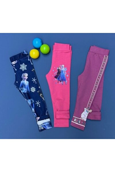 Baby Ella's 3-Year-Old Winter Inner Layered Cotton Triple Tights Set