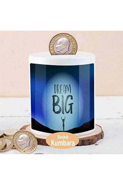 Genel Markalar Büyük Hayal Yazılı Para Birikim Kumbarası-1048-10022