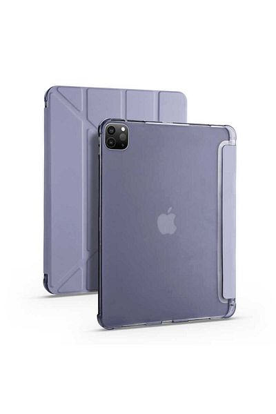 AQUA AKSESUAR Compatible with Apple iPad Pro 11 2020 - 2Nd Generation, with Foldable Case and Pen Compartment