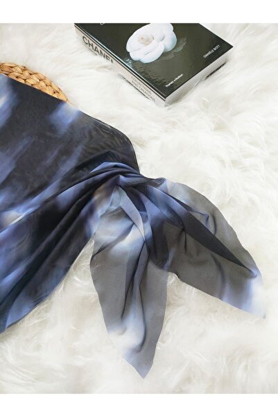 bright moon Women's Patterned Tulle Podrum Pareo 50 X 150 cm