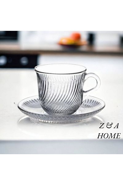 Paşabahçe Marmara 12 Piece Tea Cup Set