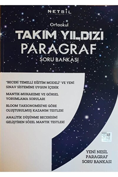 Bilfen Yayıncılık Netbil Bilfen 8.sınıf + Ortaokul Takım Yıldızı Paragraf Sor...