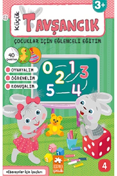 Eksik Parça Yayınları Küçük Tavşancık - Çocuklar Için Eğlenceli Eğitim No:4