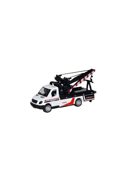 BAMTEBİ Metal Transporter Taşıyıcı Ve Çekici Çek Bırak Araba Diecast Vinçli Ç...