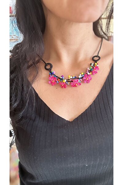 FREE Otantik Erik Çiçeği Kolye