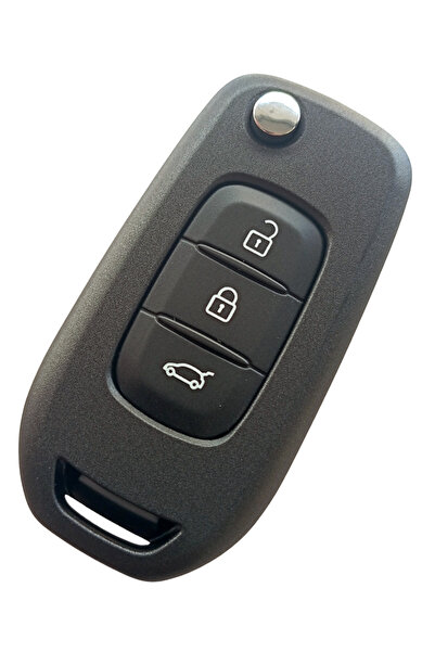 Kasey Renault Megane 4 Captur Kadjar Sustali Kumanda Kabı Oto Anahtarlık Logolu