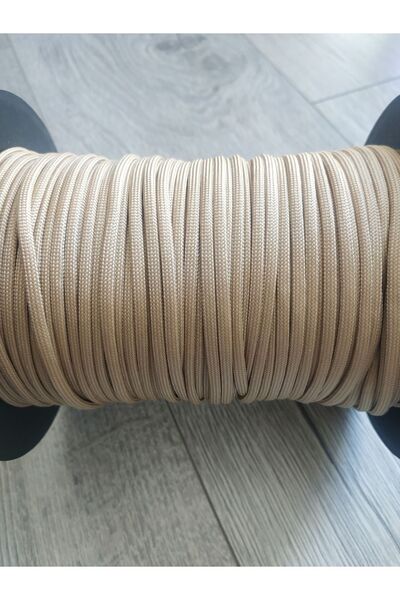 hobi outdoor Paracord 550 Type Iıı 4mm 7 Strand 5 Metre Kaliteli Paraşüt Ipi