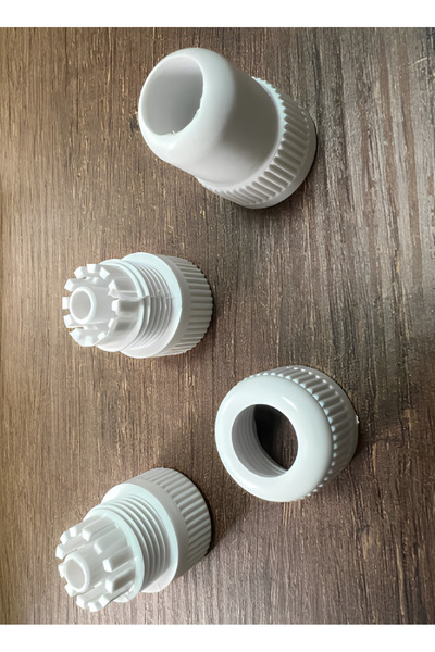 bk&tk design Duş Hortumu Somun Seti - 4 Parça