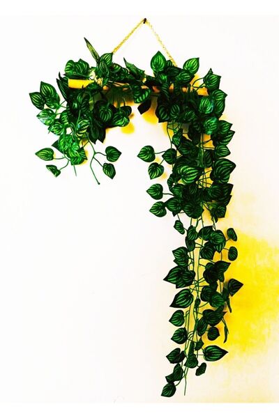 PİRAMİGO Ağaç Dalı Ve Yapay Sarmaşık Yaprak Asmalı 65 Cm Balkon Duvar Kapı Ba...