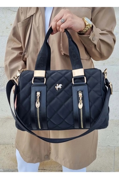 Miami Polo justpolo kadın silindir model  el ve omuz çantası