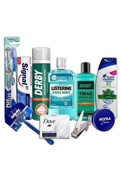 Derby Damat Bohçası İçin Yüz Sakal Bakım Seti Sandıksız