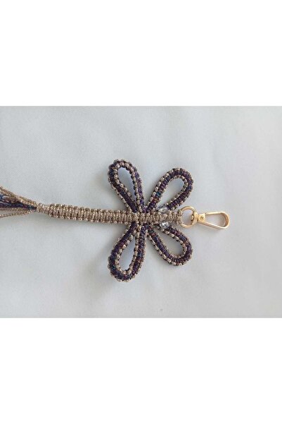 hobi duragı سلسلة مفاتيح اليعسوب - هدية مصنوعة يدويًا، زينة للحقيبة