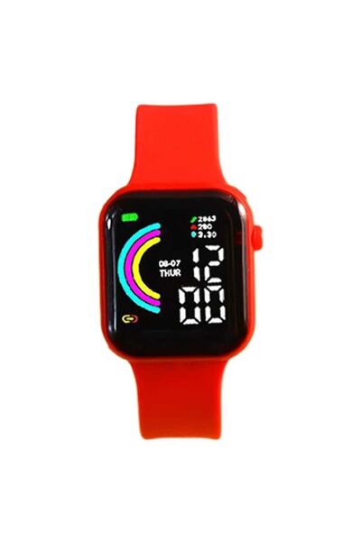 G Sport POLO Kırmızı Su Geçirmez Watch Saat (AKILLI SAAT DEĞİLDİR)