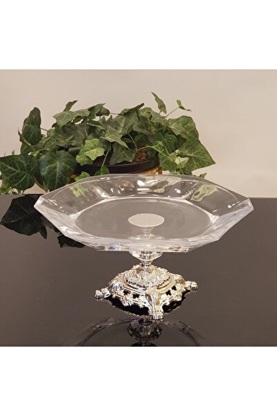 AlyaHomeAksesuar 3 Piece Cast Footed Service and Presentation Set