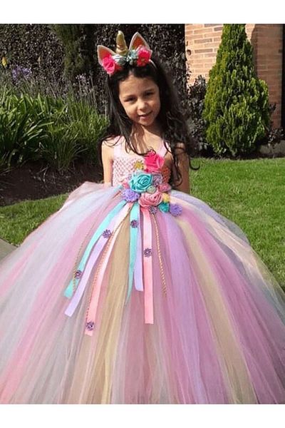 ELALEL TASARIM Pastel Color Tutu Dress