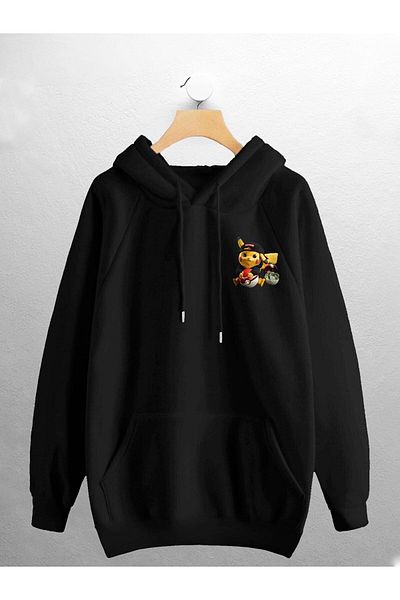 macklin Unisex Women Men Cute Pikachu Printed Sweatshirt
