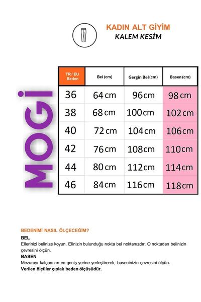 Mogi Butik 3003 Сині жіночі штани з високою талією та кишенями, сезонні, ткані