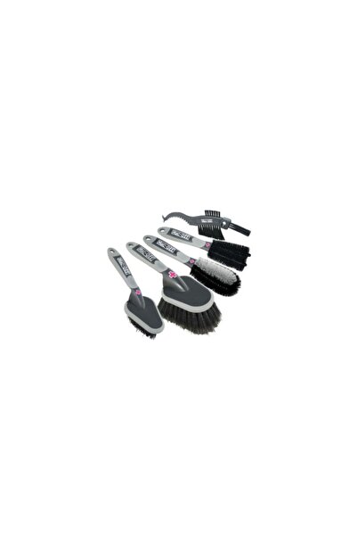 Muc-Off Fırça Seti Premium Brush Kit 5x Naturel