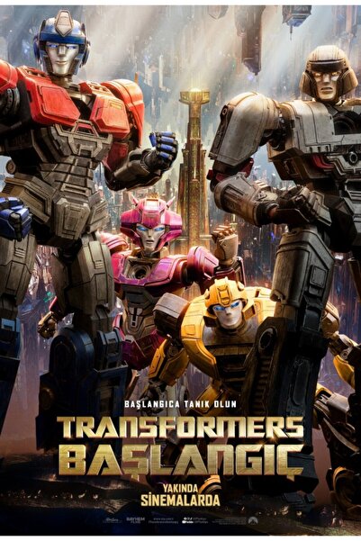 512 STORE Transformers: Başlangıç 2024 Film Afiş Poster 30x42 Çerçevesiz