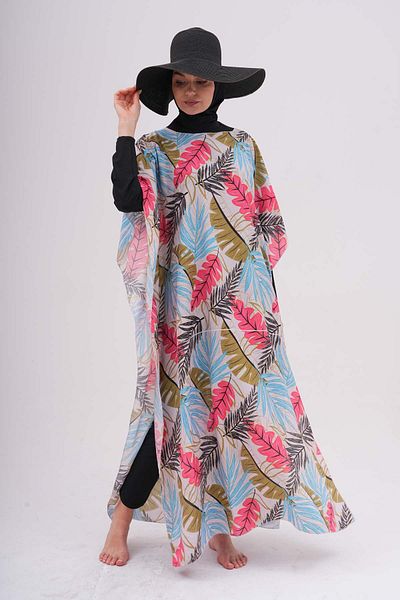 medipek Hijab Swimsuit - Patterned Pareo
