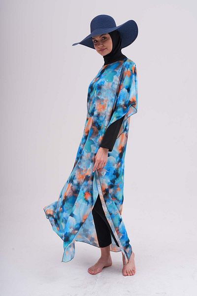 medipek Hijab Swimsuit - Patterned Pareo